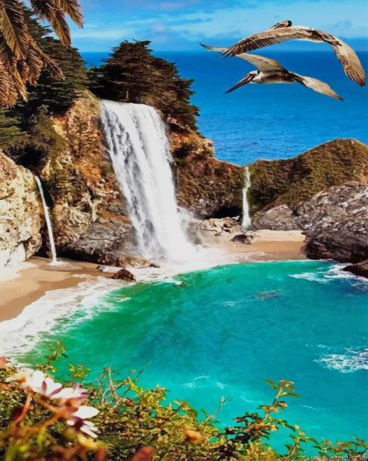Julia Pfeiffer Burns State Park Seascapes Painting By Numberss.png