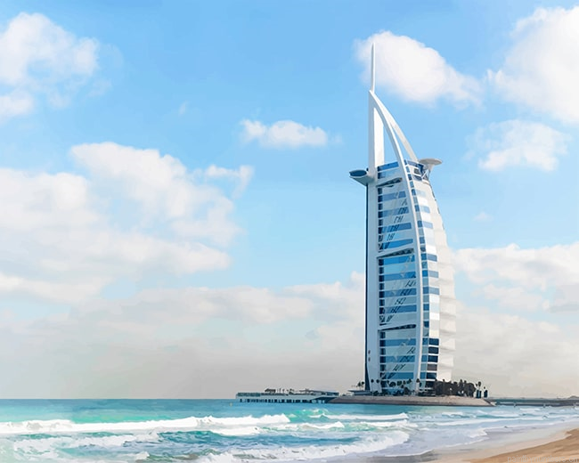 Jumeirah Dubai Painting By Numberss.png