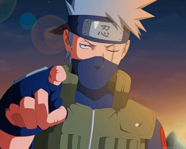 Kakachi Ninja Master Animations Painting By Numberss.png