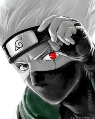 Kakashi Animations Painting By Numberss.png