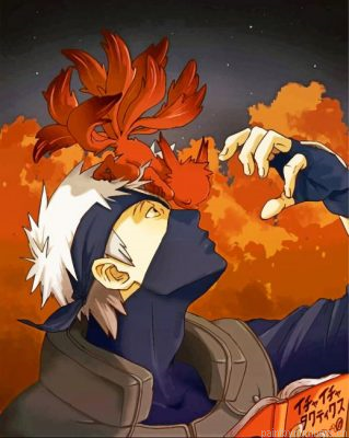 Kakashi From Naruto Painting By Numbers.png