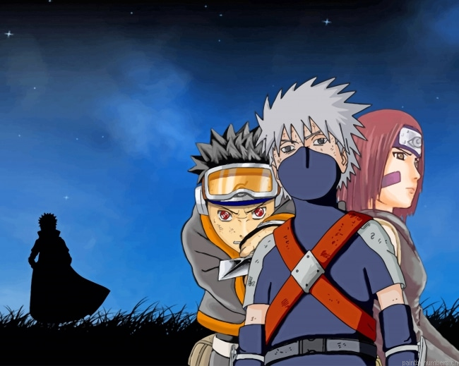 Kakashi Time Travel Naruto Painting By Numbers.png