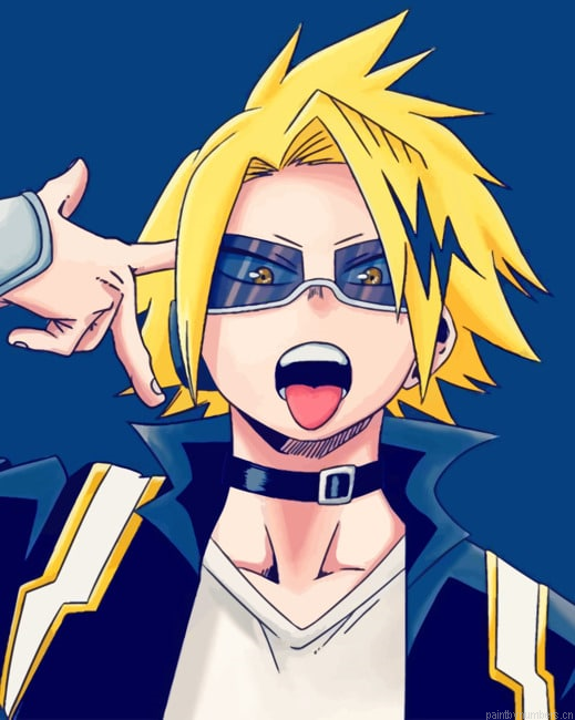 Kaminari Denki Anime Painting By Numberss.png