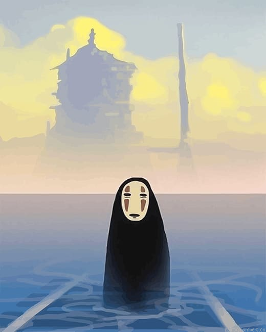 Kaonashi Spirited Away Painting By Numberss.png