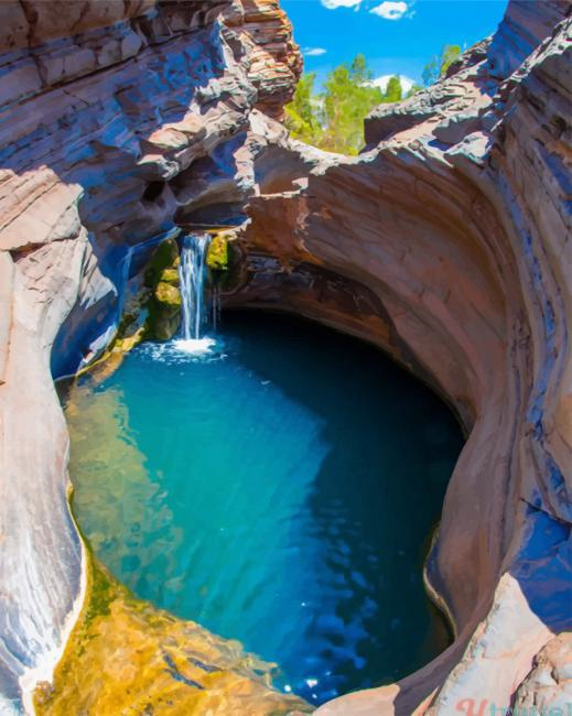 Karijini National Park Australia Nature Painting By Numberss.png