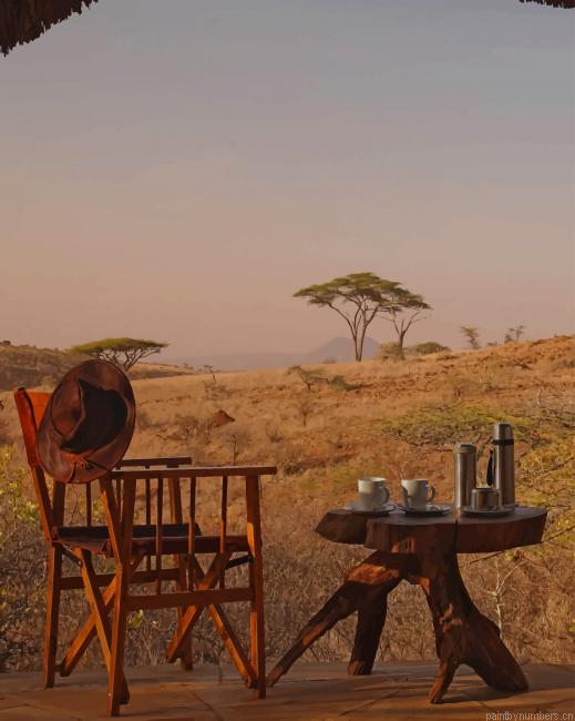 Kenya Travel Africa Safari Painting By Numbers.png