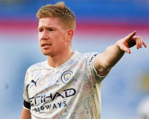 Kevin De Bruyne Manchester City Painting By Numbers.png
