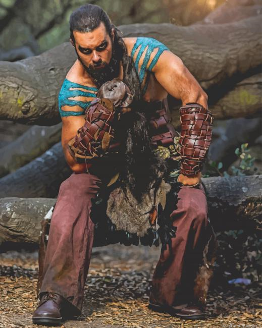 Khal Drogo Got Actors Painting By Numbers.png