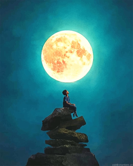 Kid Staring At Moon Painting By Numberss.png
