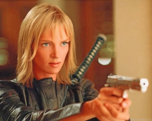Kill Bill Uma Thurman Painting By Numbers.png