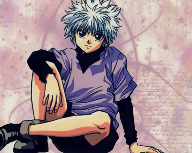 Killua Zoldyck Hunter X Hunter Animations Painting By Numberss.png