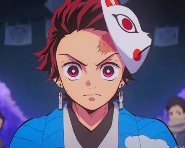 Kimetsu No Yaiba Anime Painting By Numberss.png