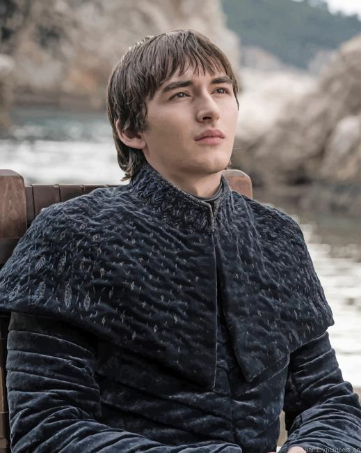 King Bran Game Of Thrones Actors Painting By Numbers.png