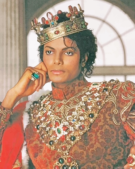 King Michael Jackson Singers Painting By Numberss.png