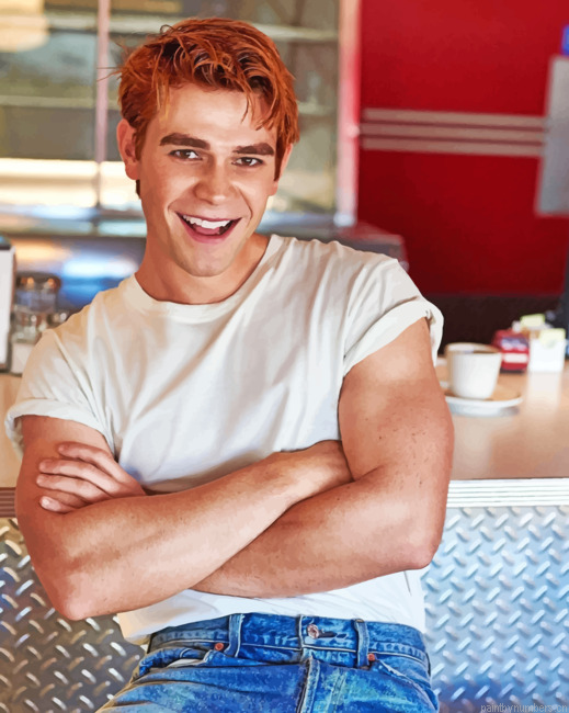 Kj Apa Riverdale Actors Painting By Numberss.png