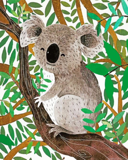 Koala Illustration Painting By Numberss.png