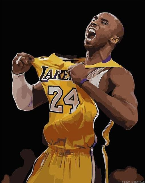 Kobe Bryant Basketball Painting By Numbers.png
