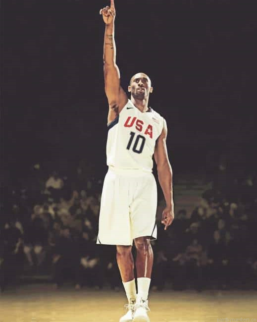 Kobe Bryant Lakers Basketball Painting By Numberss.png