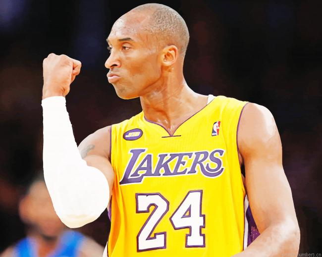 Kobe Bryant The Legend Basketball Painting By Numberss.png