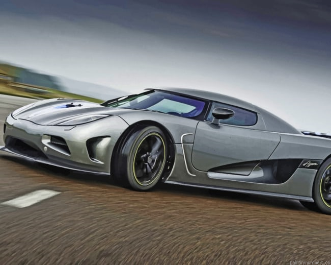Koenigsegg Sport Car Painting By Numberss.png