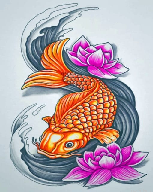 Koi Fish Art Painting By Numbers.png