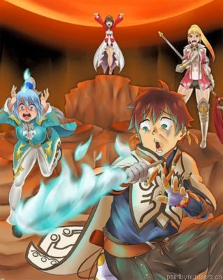 Konosuba Anime Illustration Painting By Numbers.png