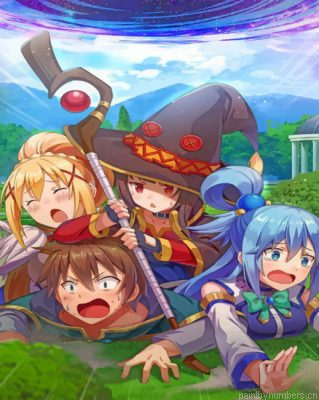 Konosuba Anime Painting By Numbers.png