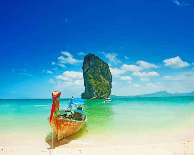 Krabi Ao Nang Thailand Landscapes Painting By Numberss.png
