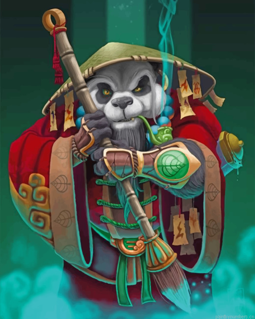 Kungfo Panda Painting By Numbers.png