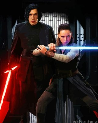 Kylo Ren And Rey Painting By Numbers.png