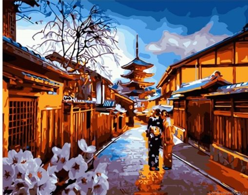 Kyoto Night Painting By Numbers.png