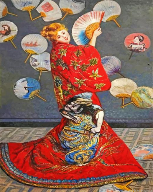 La Japonaise Painting By Numberss.png