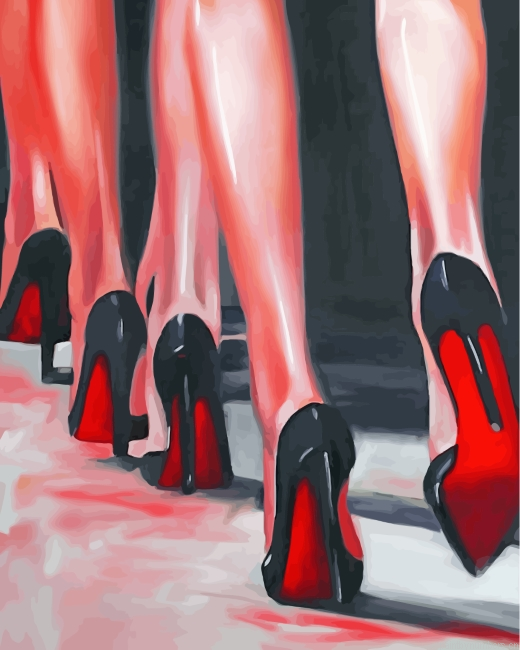 Ladies Legs With Pump Shoes Painting By Numberss.png