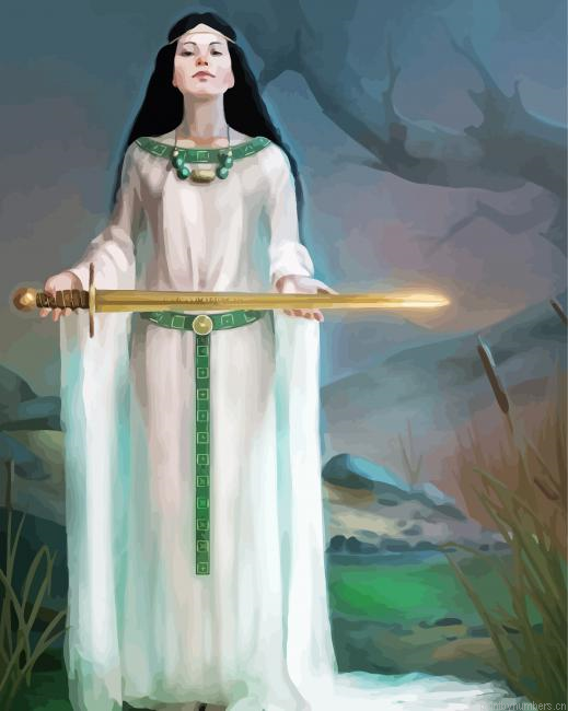 Lady Of The Lake Painting By Numberss.png