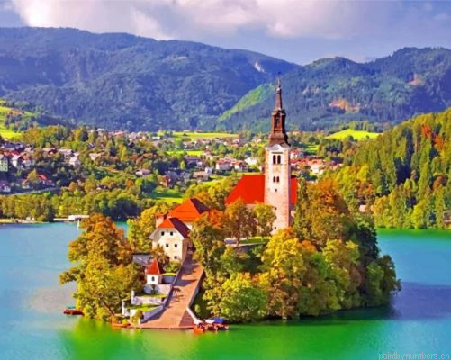 Lake Bled Painting By Numbers.png