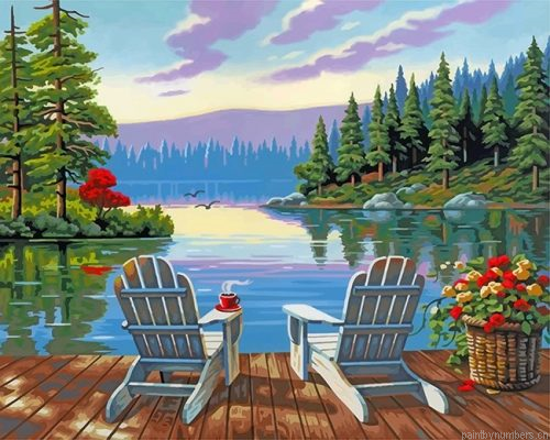 Lakeside Morning Painting By Numbers.png