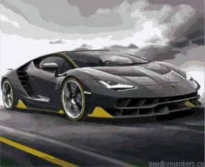 Lamborghini Centenario Cars Painting By Numbers.png