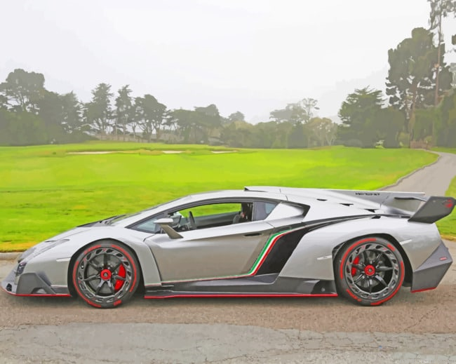 Lamborghini Veneno Car Painting By Numberss.png