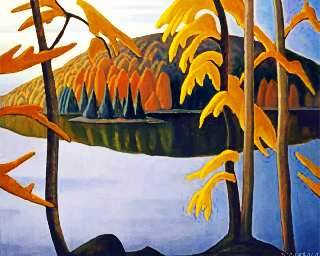 Landscape Group Of Seven Painting By Numberss.png