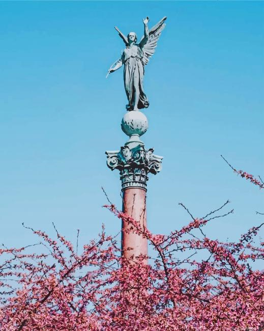 Langelinie Park Statue Painting By Numberss.png