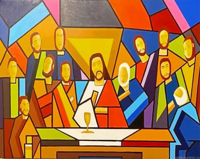Last Supper Pop Art Painting By Numberss.png