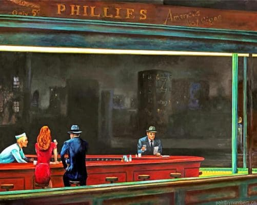 Late Dinner Nighthawks Painting By Numbers.png