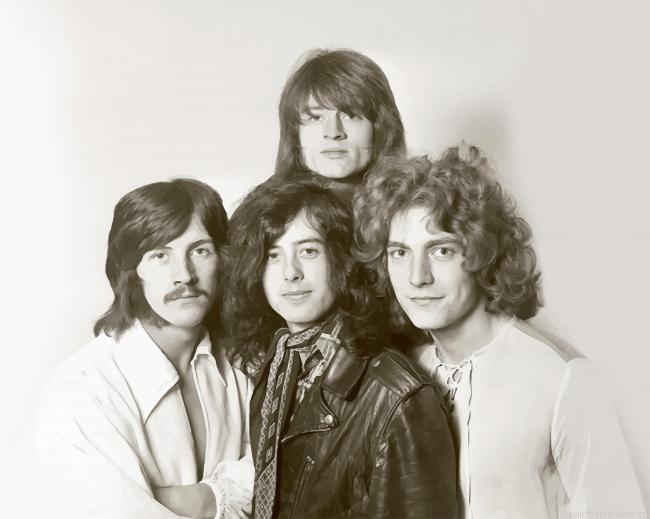 Led Zeppelin Rock Band Painting By Numberss.png