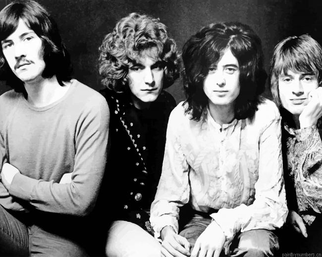 Led Zeppelin Rock Painting By Numberss.png