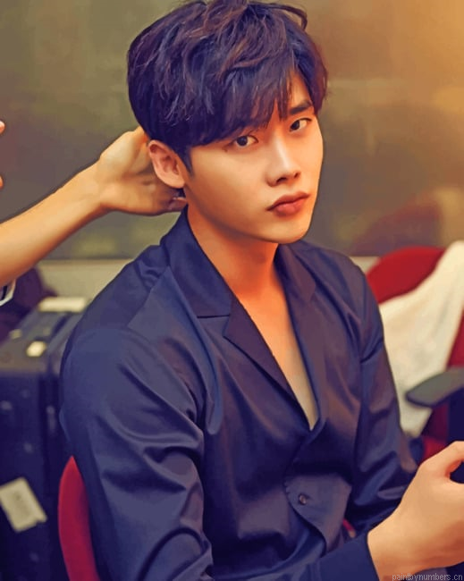 Lee Jong Suk Actors Painting By Numberss.png