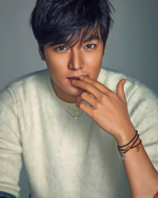Lee Min Ho Portrait Actors Painting By Numberss.png