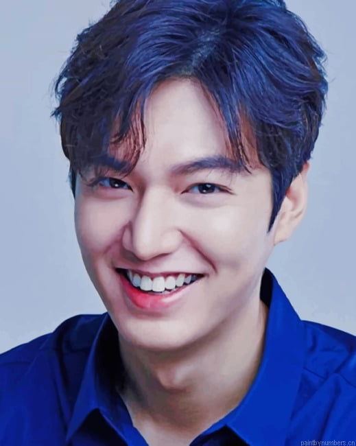 Lee Min Ho Smiling Actors Painting By Numberss.png
