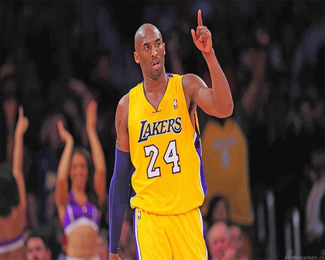 Legend Kobe Bryant Basketball Painting By Numbers.png