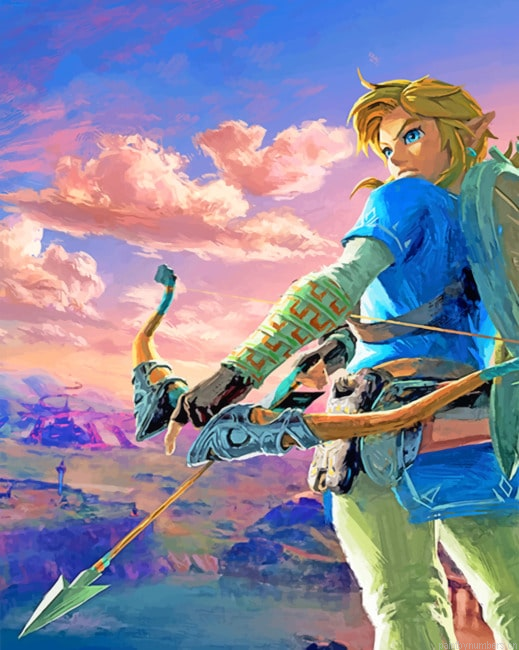 Legend Of Zelda Breath Of The Wild Painting By Numbers.png
