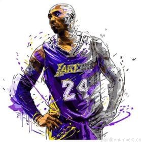 Legendary Kobe Bryant Basketball Painting By Numbers.png